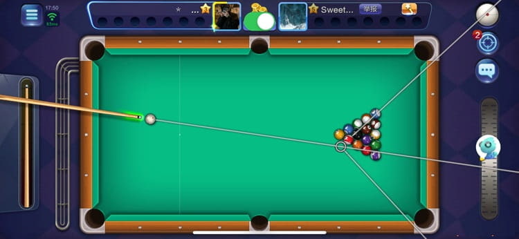 腾讯桌球 3.59.0 延长线-达令博客