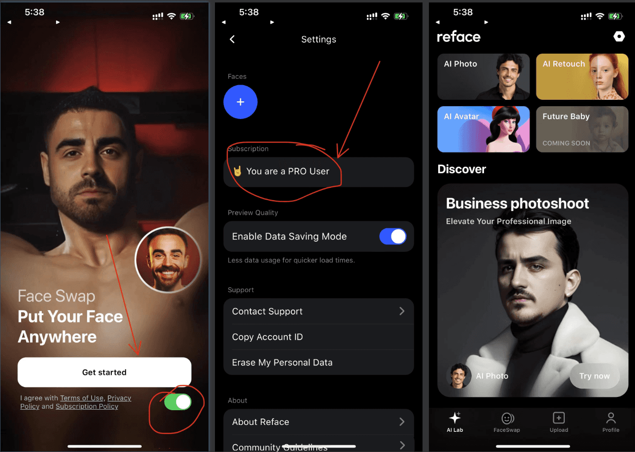 Reface 5.16.0 Ai换脸 高级版-达令博客