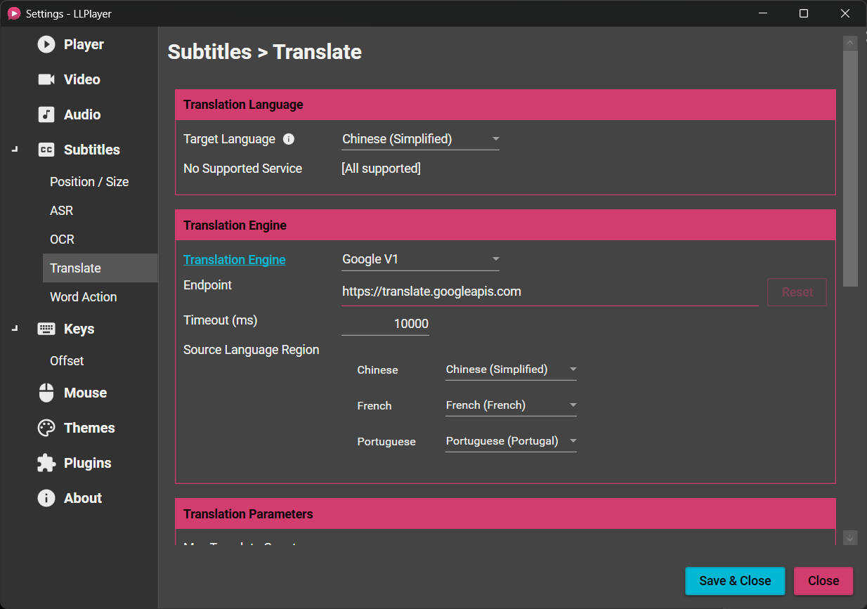 AI字幕生成播放器 LLPlayer v0.2.2-达令博客