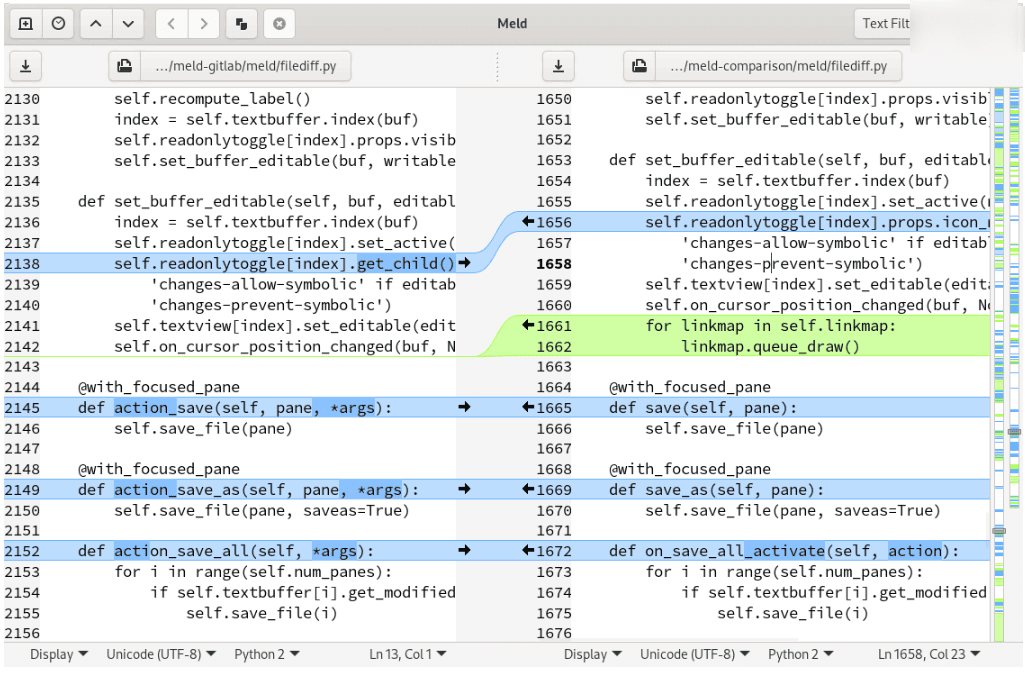 Windows Meld 代码和配置文件对比工具_v3.22.2-达令博客