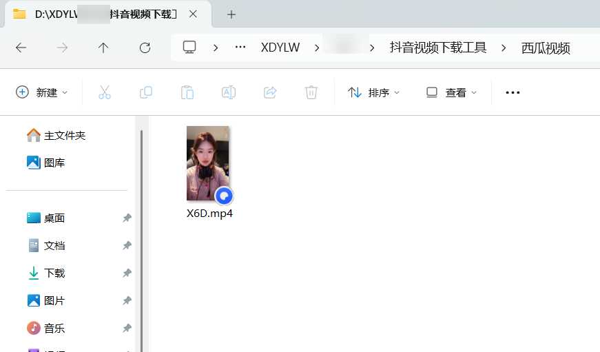 西瓜抖音视频下载绿色单文件-达令博客